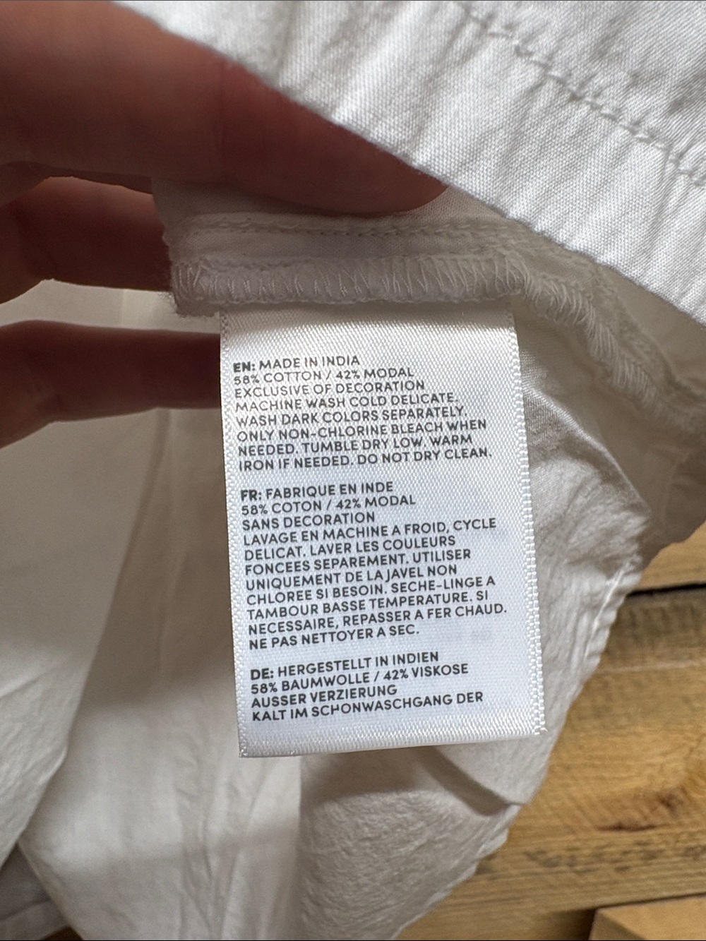 Lands' End Peasant Blouse - Picture 3 of 7